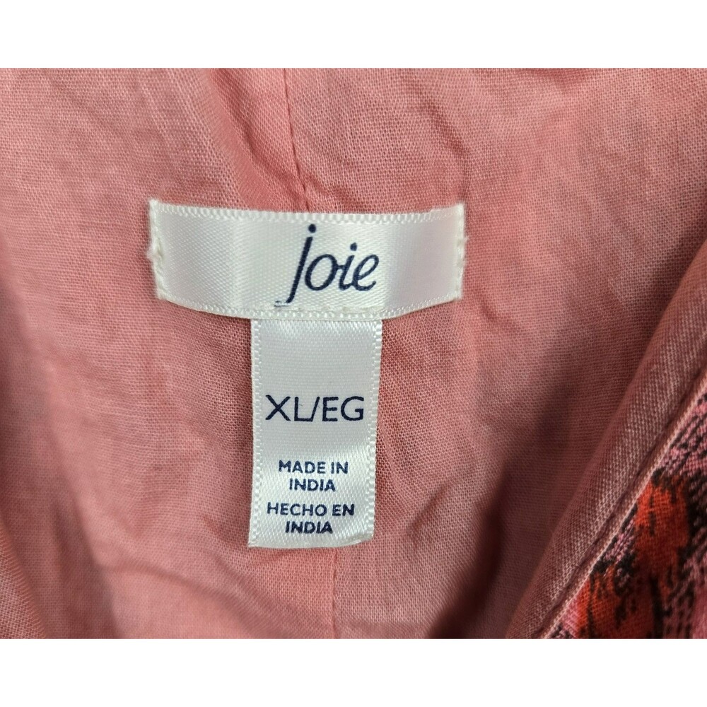 Joie Women's Size XL Tea Rose Lined Sleeveless Midi Dress - Picture 3 of 6